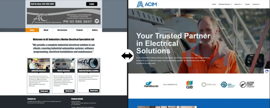 Case Study - ACIM full brand and website rebuild